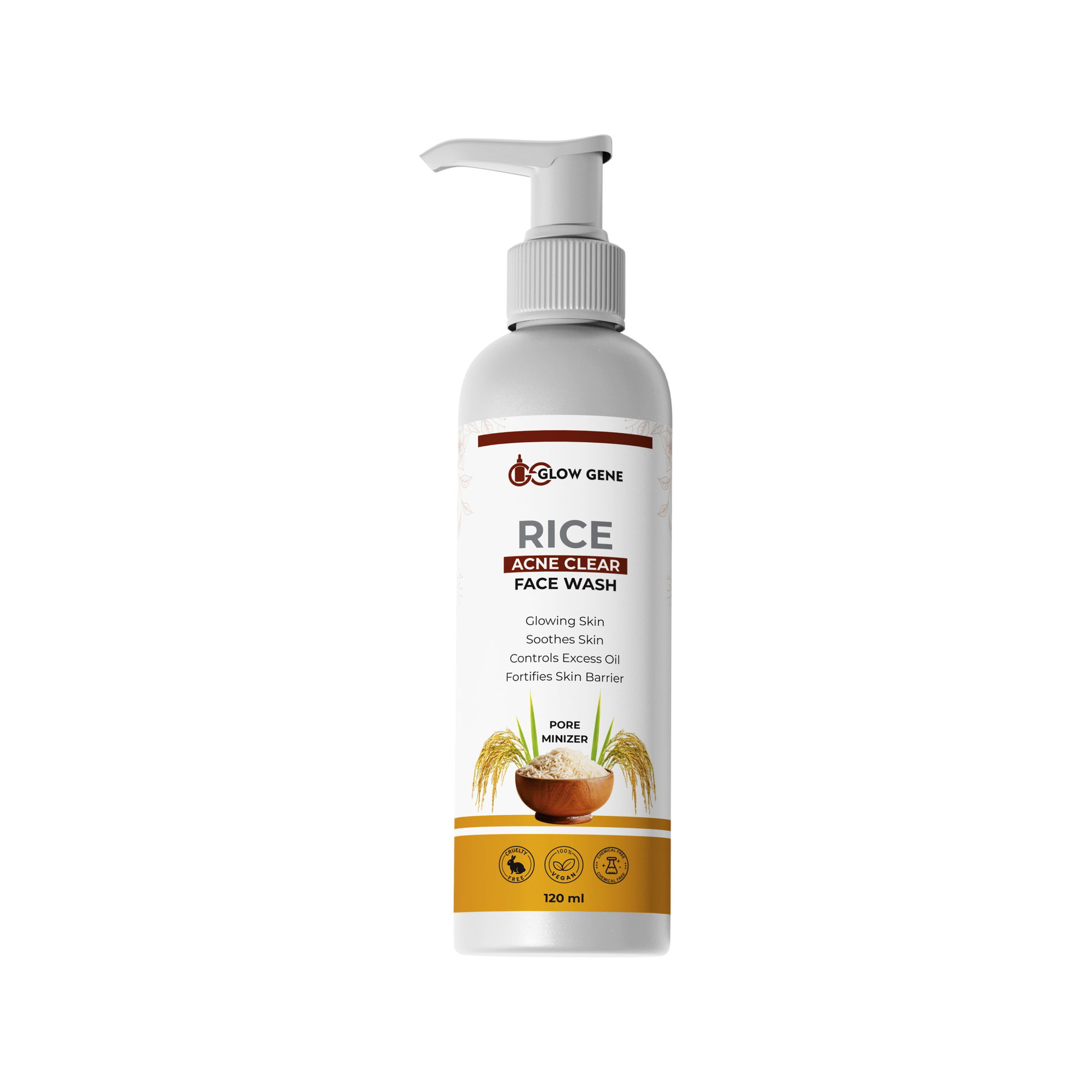 Rice Acne Clear Face Wash